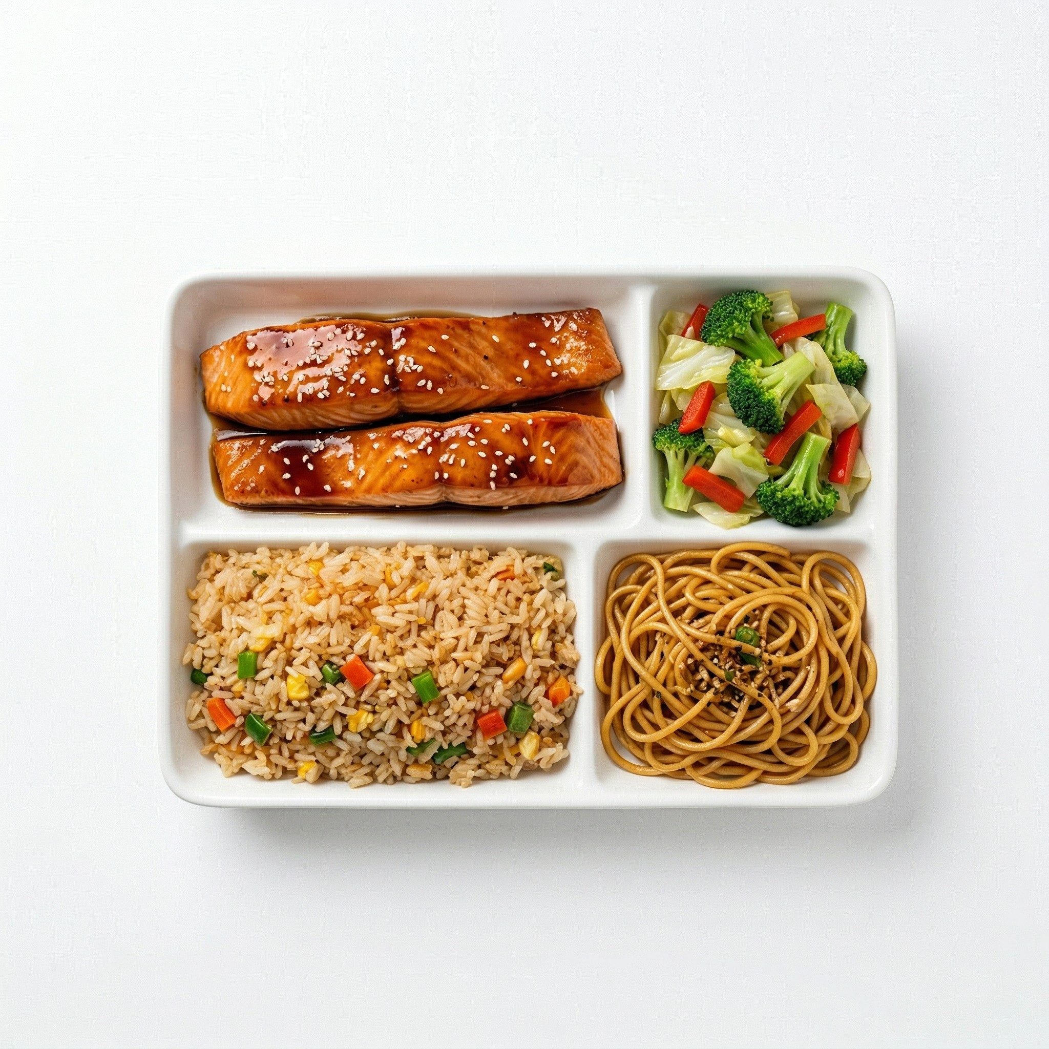 Hibachi Salmon.