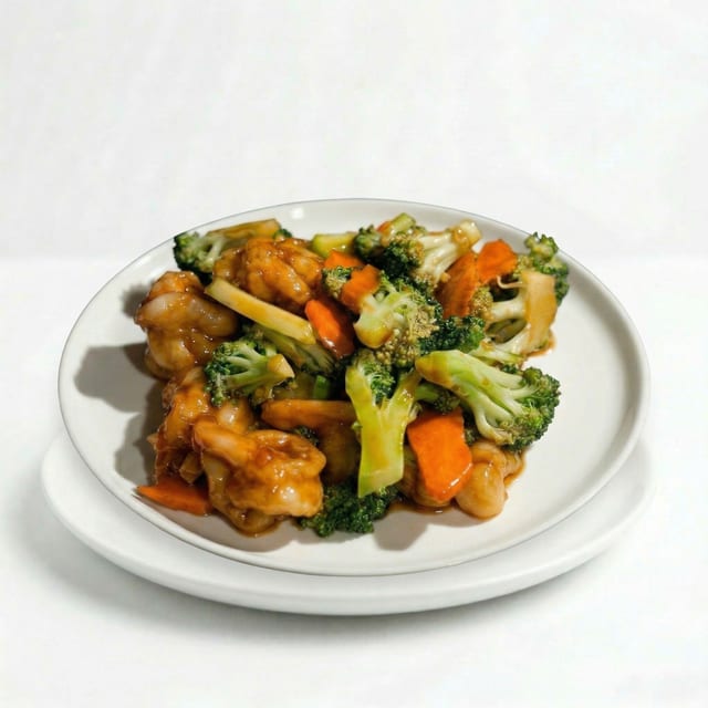 Chicken with Broccoli.